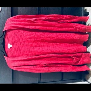 Red mossimo target cardigan